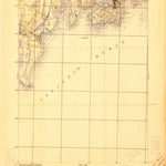 United States Geological Survey Newport, RI (1922, 62500-Scale) digital map