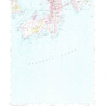 United States Geological Survey Newport, RI (1957, 24000-Scale) digital map
