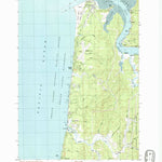 United States Geological Survey Newport South, OR (1984, 24000-Scale) digital map