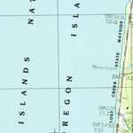 United States Geological Survey Newport South, OR (1984, 24000-Scale) digital map