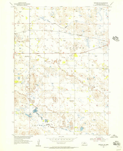 United States Geological Survey Newport SW, NE (1954, 24000-Scale) digital map