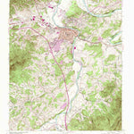 United States Geological Survey Newport, TN (1961, 24000-Scale) digital map