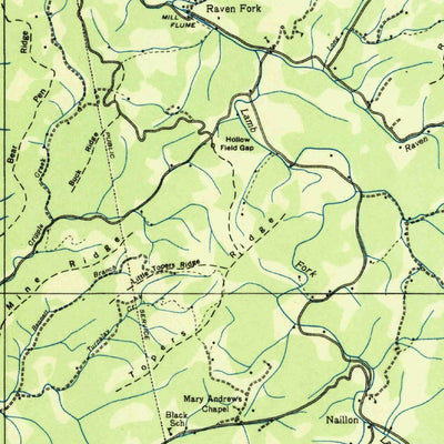 United States Geological Survey Newport, TN-NC (1935, 48000-Scale) digital map