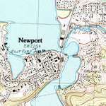United States Geological Survey Newport, VT (1986, 24000-Scale) digital map