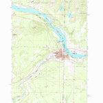 United States Geological Survey Newport, WA-ID (1968, 24000-Scale) digital map