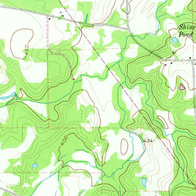 United States Geological Survey Newsome, TX (1960, 24000-Scale) digital map