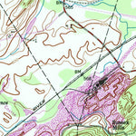 United States Geological Survey Newton East, NJ (1954, 24000-Scale) digital map