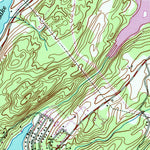United States Geological Survey Newton East, NJ (1954, 24000-Scale) digital map