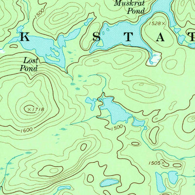 United States Geological Survey Newton Falls, NY (1968, 24000-Scale) digital map