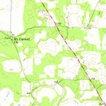 United States Geological Survey Newton, GA (1956, 62500-Scale) digital map