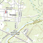 United States Geological Survey Newton, GA (2020, 24000-Scale) digital map