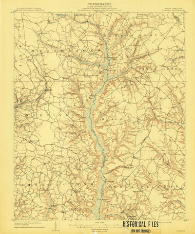 United States Geological Survey Newton Grove, NC (1909, 62500-Scale) digital map