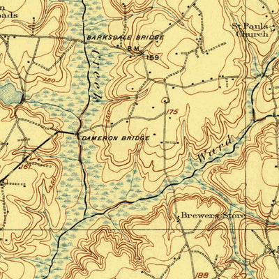 United States Geological Survey Newton Grove, NC (1909, 62500-Scale) digital map