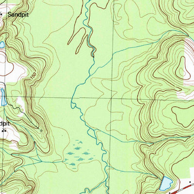 United States Geological Survey Newton Grove North, NC (1986, 24000-Scale) digital map