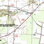 United States Geological Survey Newton Grove North, NC (1997, 24000-Scale) digital map