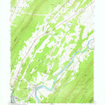 United States Geological Survey Newton Hamilton, PA (1959, 24000-Scale) digital map