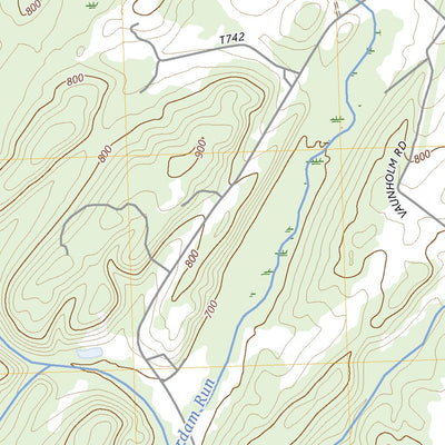 United States Geological Survey Newton Hamilton, PA (2023, 24000-Scale) digital map