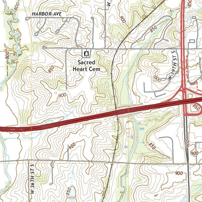 United States Geological Survey Newton, IA (2022, 24000-Scale) digital map