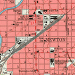 United States Geological Survey Newton, KS (1989, 24000-Scale) digital map