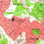 United States Geological Survey Newton, MA (1956, 24000-Scale) digital map