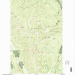 United States Geological Survey Newton Mountain, MT (1997, 24000-Scale) digital map