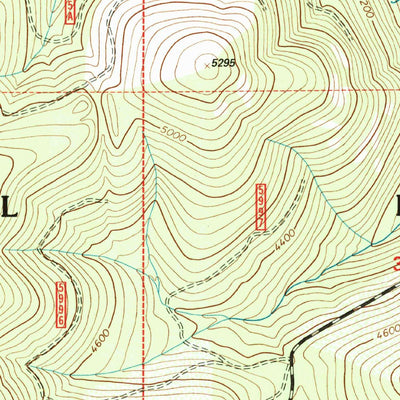 United States Geological Survey Newton Mountain, MT (1997, 24000-Scale) digital map