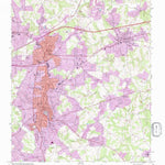 United States Geological Survey Newton, NC (1993, 24000-Scale) digital map