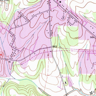 United States Geological Survey Newton, NC (1993, 24000-Scale) digital map