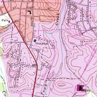 United States Geological Survey Newton, NC (1993, 24000-Scale) digital map