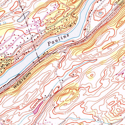 United States Geological Survey Newton West, NJ (1954, 24000-Scale) digital map
