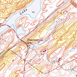 United States Geological Survey Newton West, NJ (1954, 24000-Scale) digital map