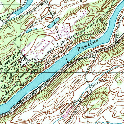United States Geological Survey Newton West, NJ (1994, 24000-Scale) digital map
