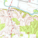 United States Geological Survey Newtonia, MO (1972, 24000-Scale) digital map
