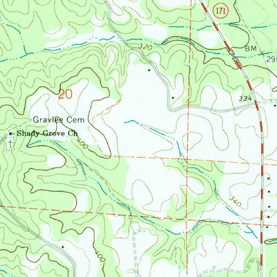 United States Geological Survey Newtonville, AL (1967, 24000-Scale) digital map