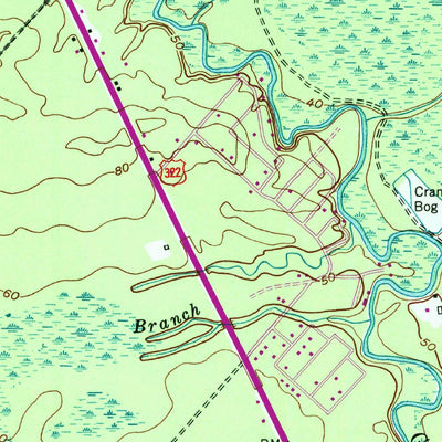 United States Geological Survey Newtonville, NJ (1953, 24000-Scale) digital map