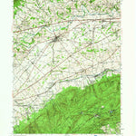 United States Geological Survey Newville, PA (1952, 62500-Scale) digital map