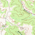 United States Geological Survey Newville, WV (1967, 24000-Scale) digital map