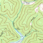 United States Geological Survey Newville, WV (1967, 24000-Scale) digital map