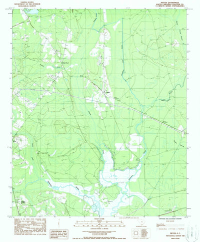 United States Geological Survey Neyles, SC (1988, 24000-Scale) digital map