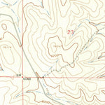 United States Geological Survey Nez Perce Hollow, MT (1961, 24000-Scale) digital map