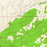 United States Geological Survey Nez Perce Hollow, MT (1961, 24000-Scale) digital map