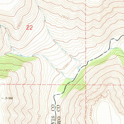 United States Geological Survey Nezperce, ID (1967, 24000-Scale) digital map