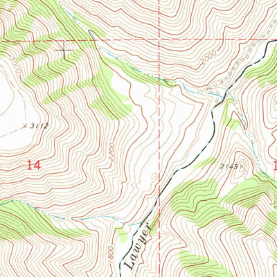 United States Geological Survey Nezperce, ID (1967, 24000-Scale) digital map