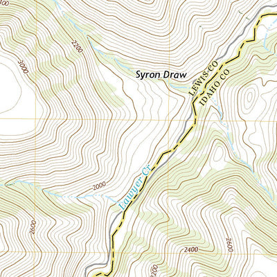 United States Geological Survey Nezperce, ID (2020, 24000-Scale) digital map