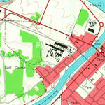 United States Geological Survey Niagara Falls, NY (1965, 24000-Scale) digital map
