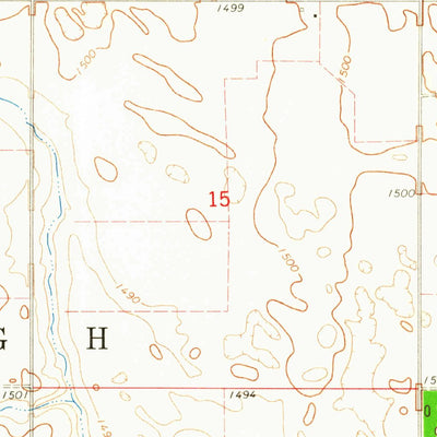 United States Geological Survey Niagara SW, ND (1963, 24000-Scale) digital map