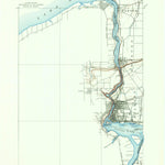United States Geological Survey Niagra Falls, NY (1900, 62500-Scale) digital map