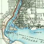 United States Geological Survey Niagra Falls, NY (1900, 62500-Scale) digital map
