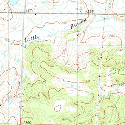 United States Geological Survey Niangua, MO (1982, 24000-Scale) digital map