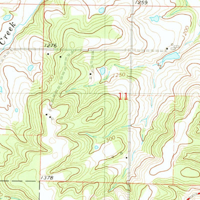 United States Geological Survey Niangua, MO (1982, 24000-Scale) digital map